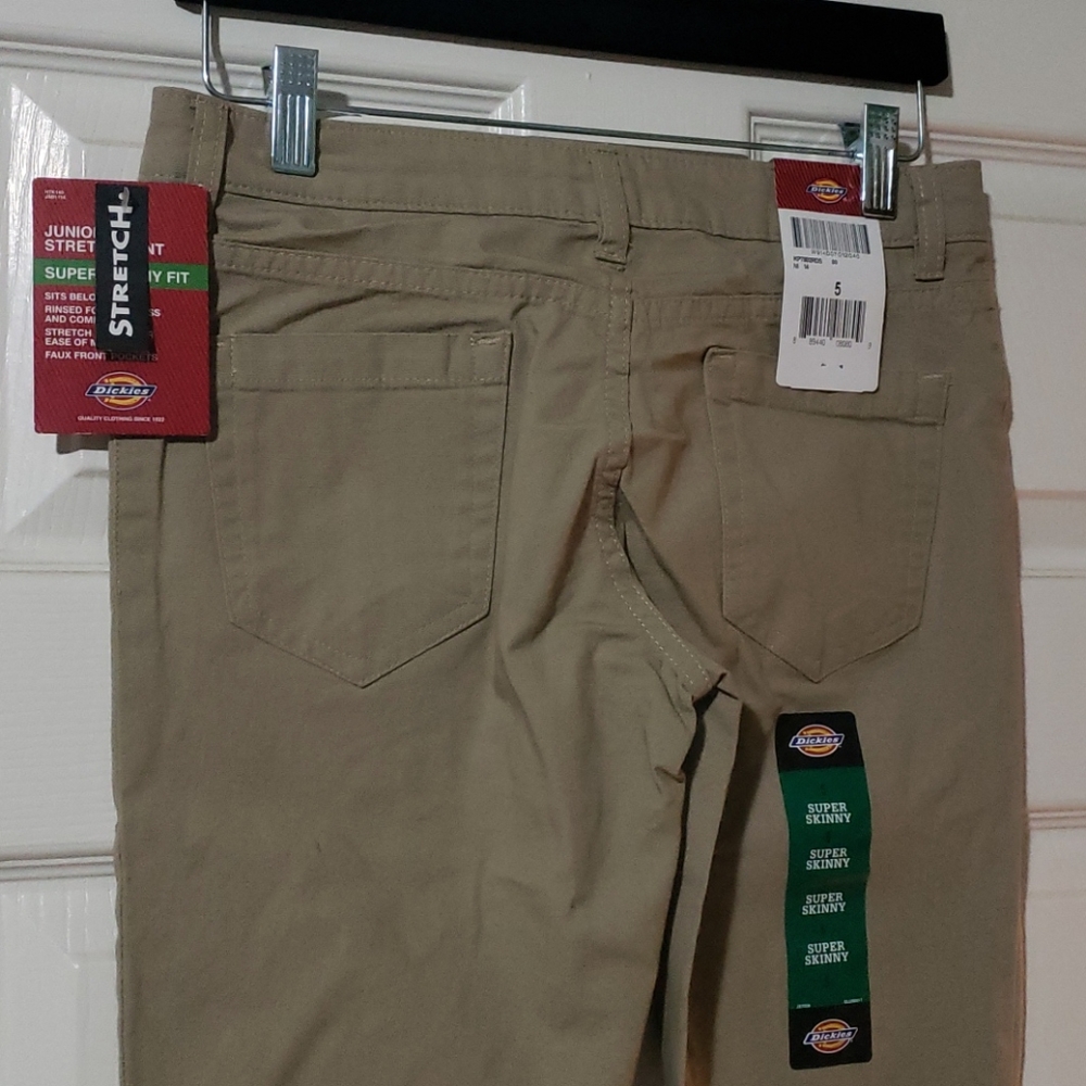 Dickies super skinny stretch twill pants